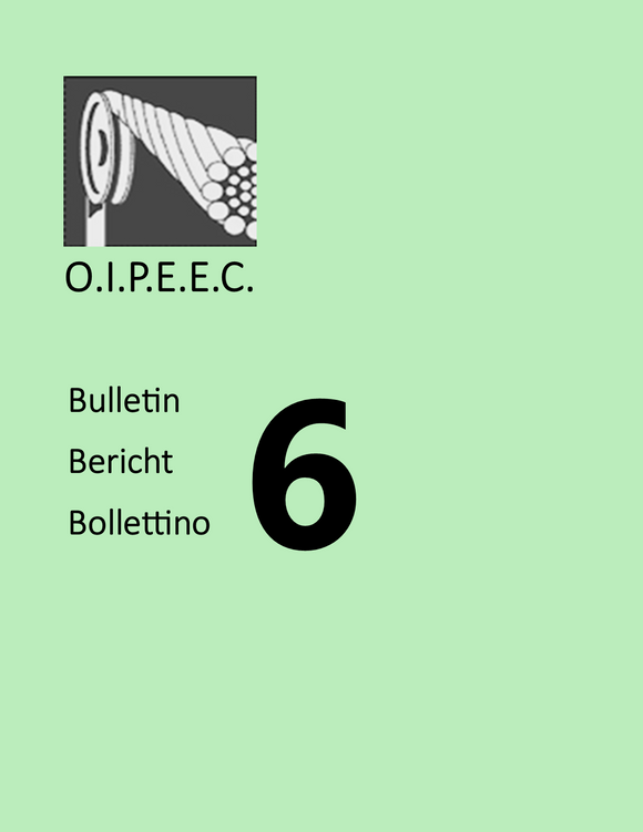 Bulletin 6 - News and Working Groups 1965
