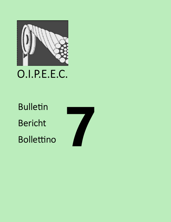 Bulletin 7 - News and Working Groups 1966