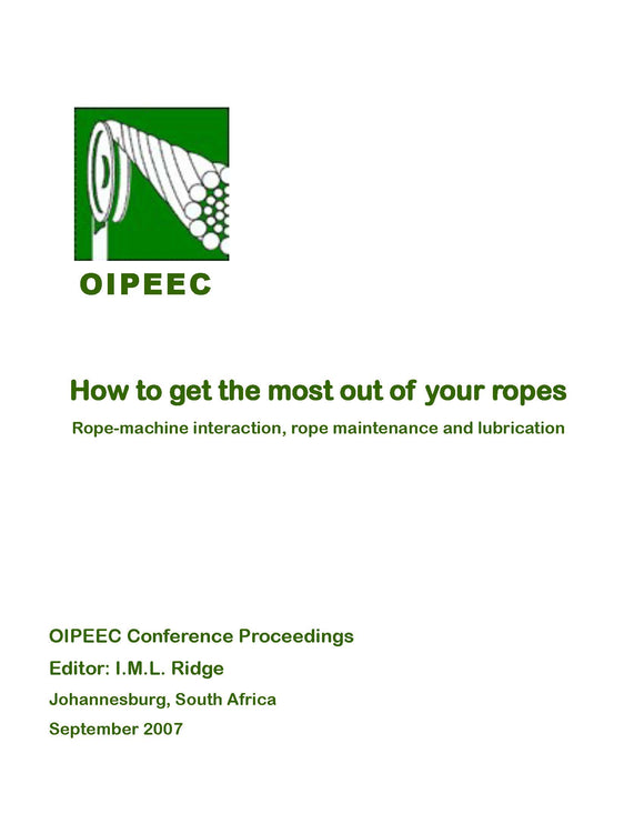 Eight-strand ropes for surface mining and rope rotation combined with lay length changes for Koepe hoist winders