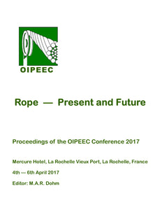 Modelling the thermal properties of large diameter fibre ropes