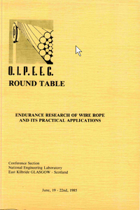The determination of the fatigue life of wire ropes based on an analysis of stresses in wires