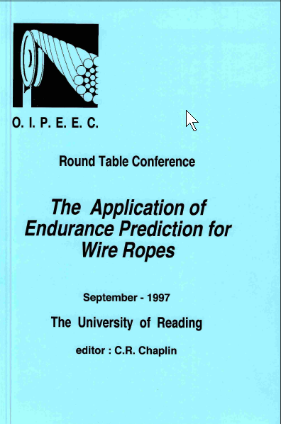Numerical model for prediction of endurance of wire ropes