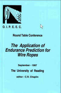 Inspection frequency of hoisting ropes based on load dependent endurance prediction